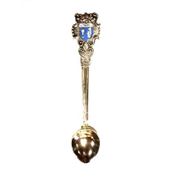 Cucharilla escudo Compostela 2 plata